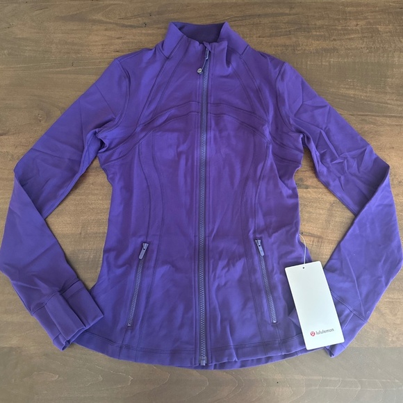 Lululemon Define Jacket Nulu Dark Court Purple Women's Size 10 NEW FAST SHIPPING - Picture 6 of 7